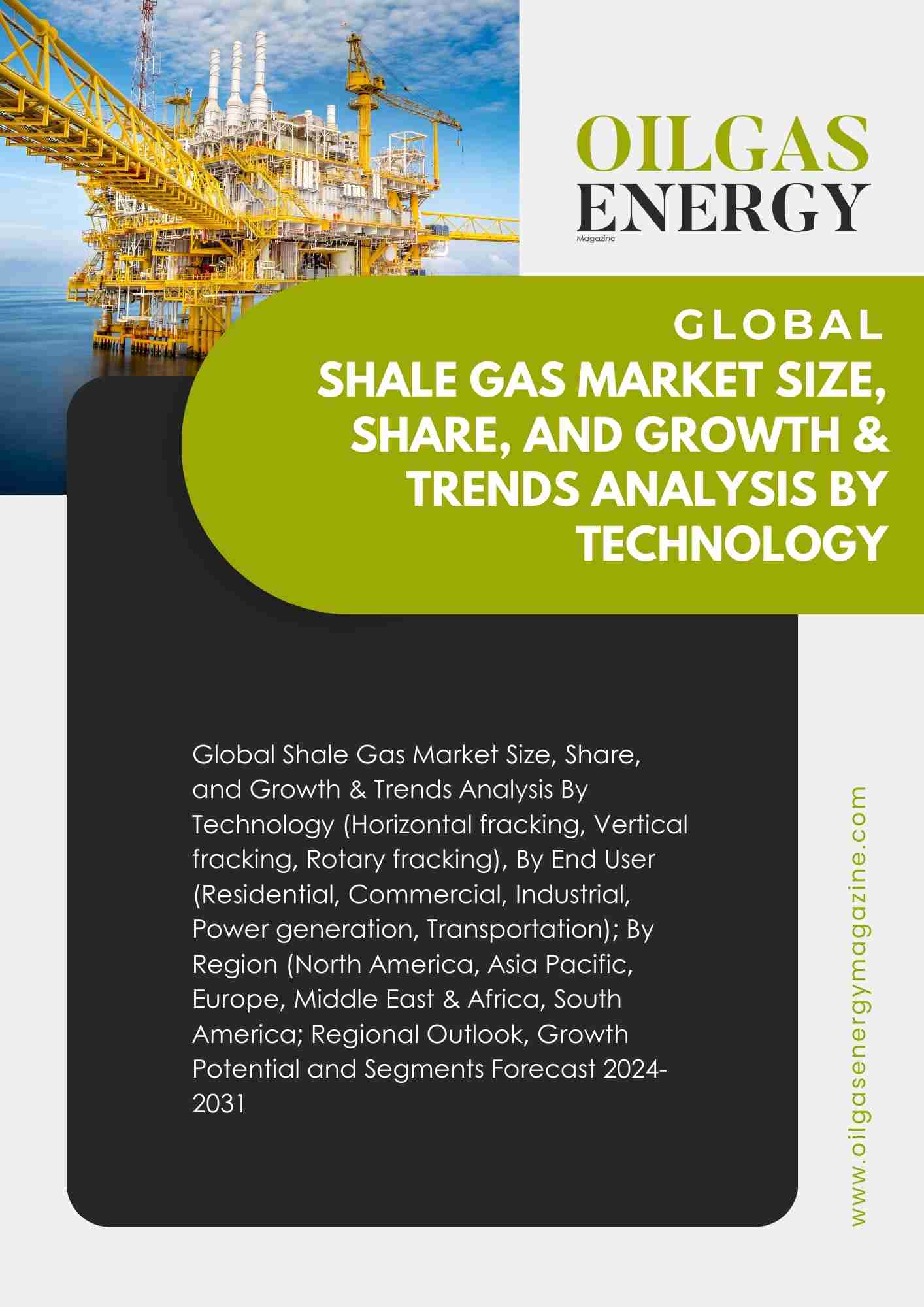 Global Shale Gas Market Size, Share, and Growth & Trends Analysis Forecast By 2031 | Oil Gas Energy Research